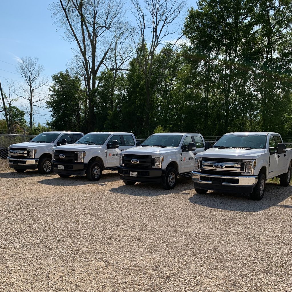 Superheat Company vehicles