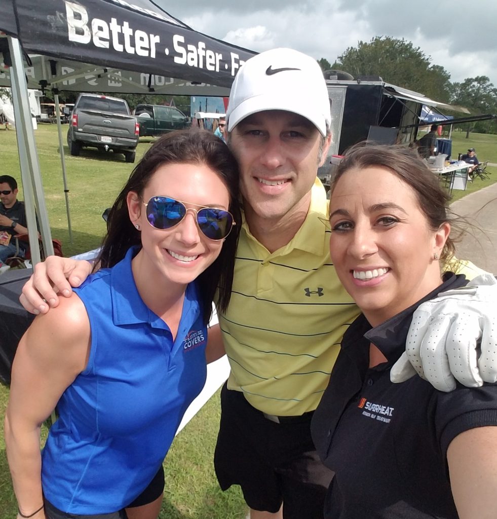 Superheat Employees at a Company Golf Tournament