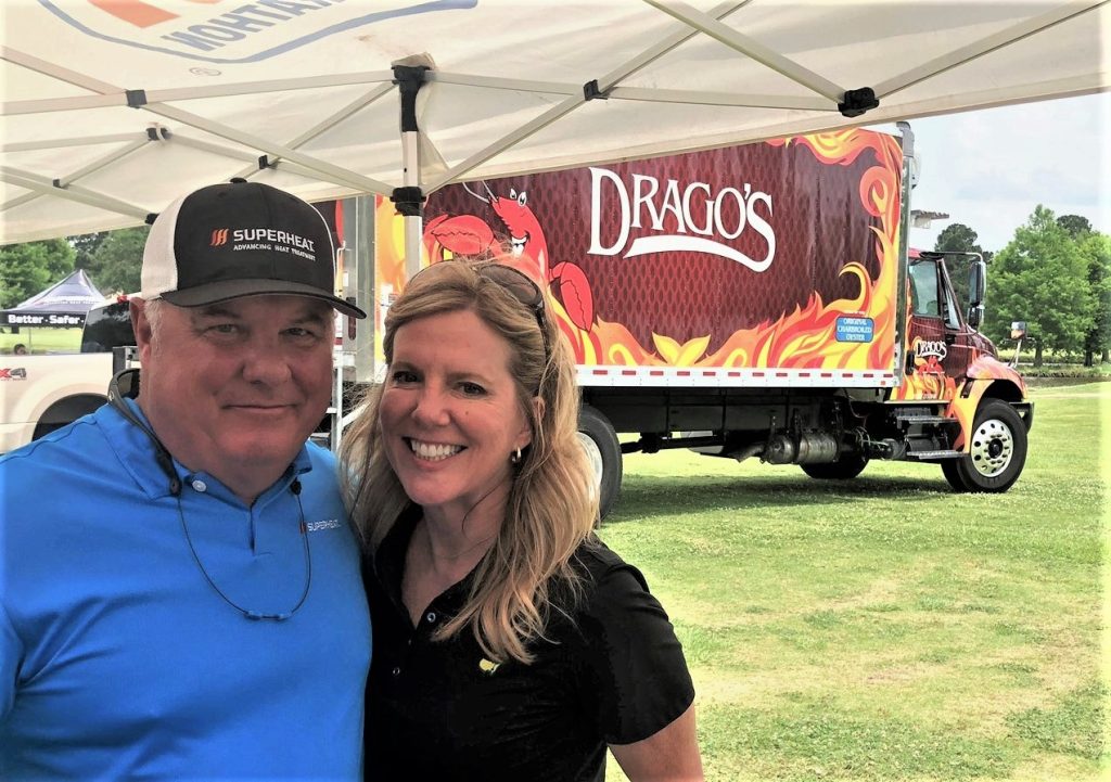 Superheat Employees at a Company Golf Tournament