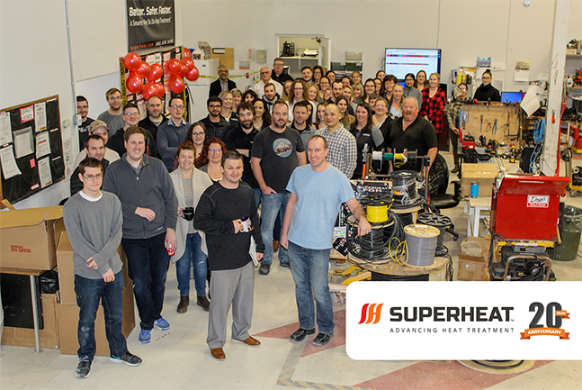 Superheat Company Gathering for the 20th Anniversary