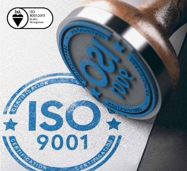 BSI ISO 9001:2015 Certification