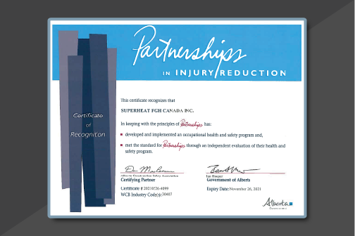 Partnerships in Injury Reduction certificate