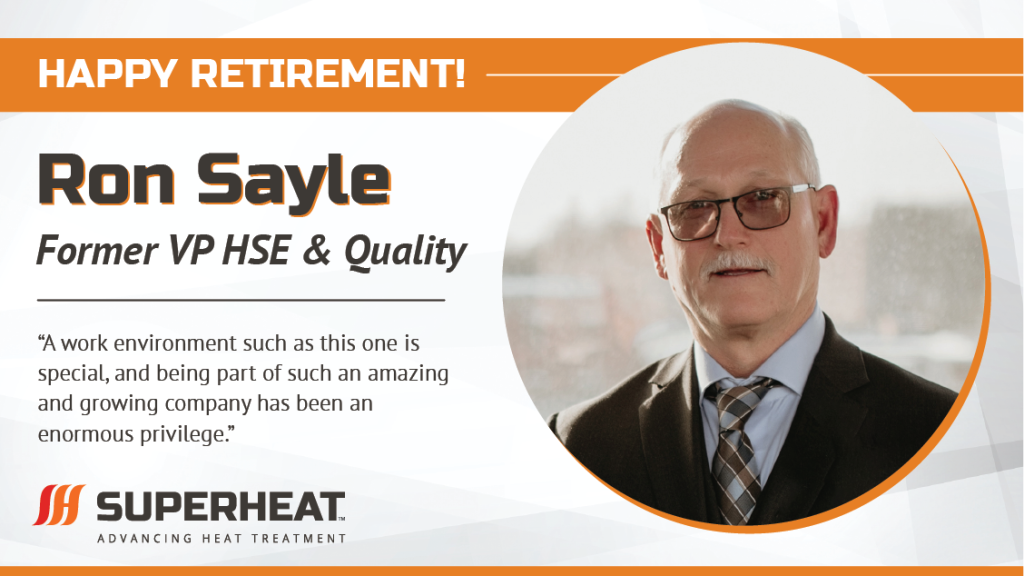 Happy Retirement Ron Sayle