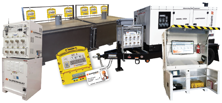 Superheat Equipment Collage